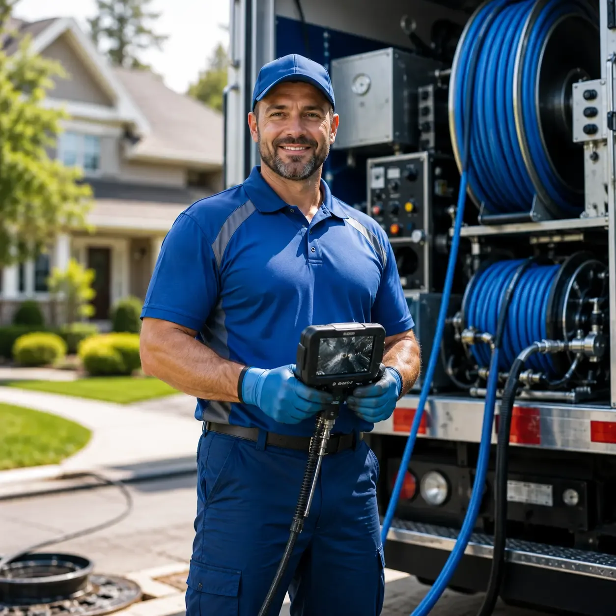 Local outdoor drain cleaning specialists in Russell, IL